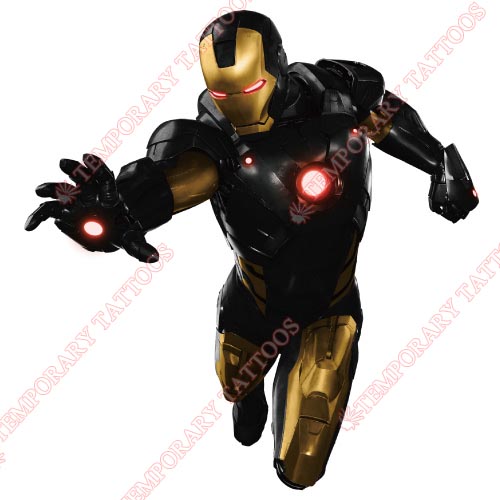 Iron Man Customize Temporary Tattoos Stickers NO.205